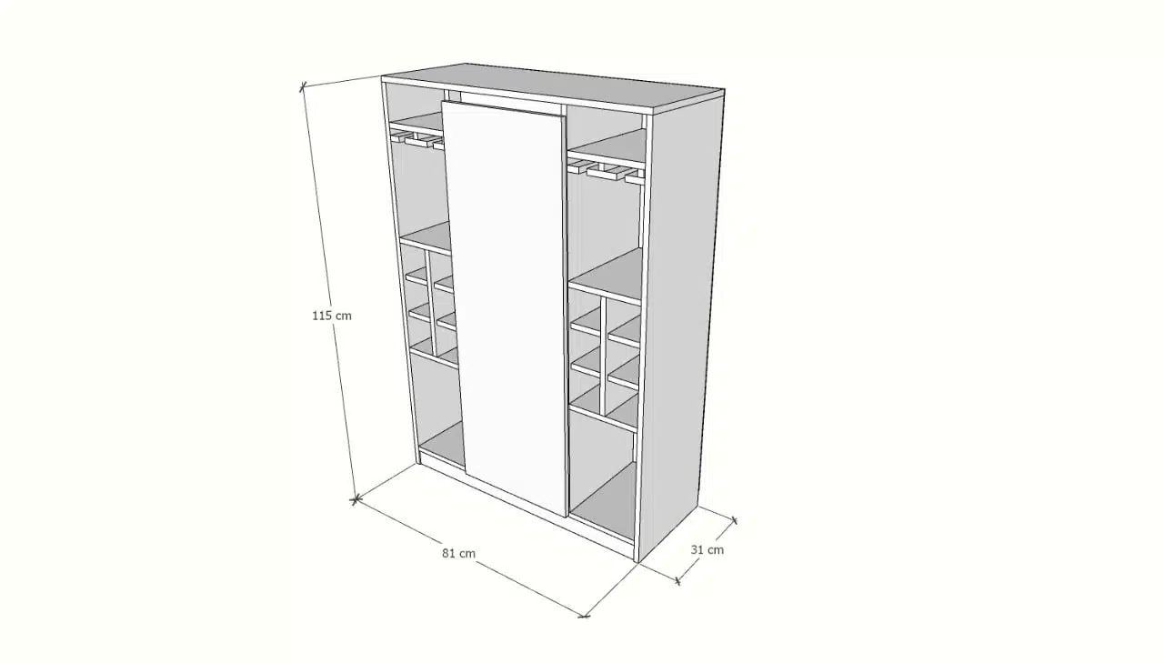 medidas minibar