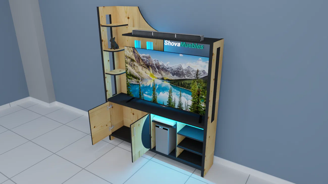 rack tv moderno