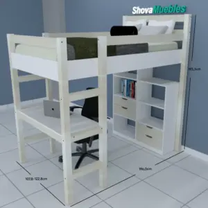 Camarote con escritorio