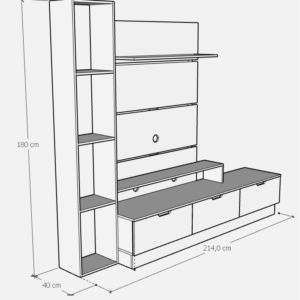 Mueble Rack de Tv