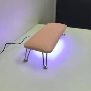 Reposa manos con lampara UV