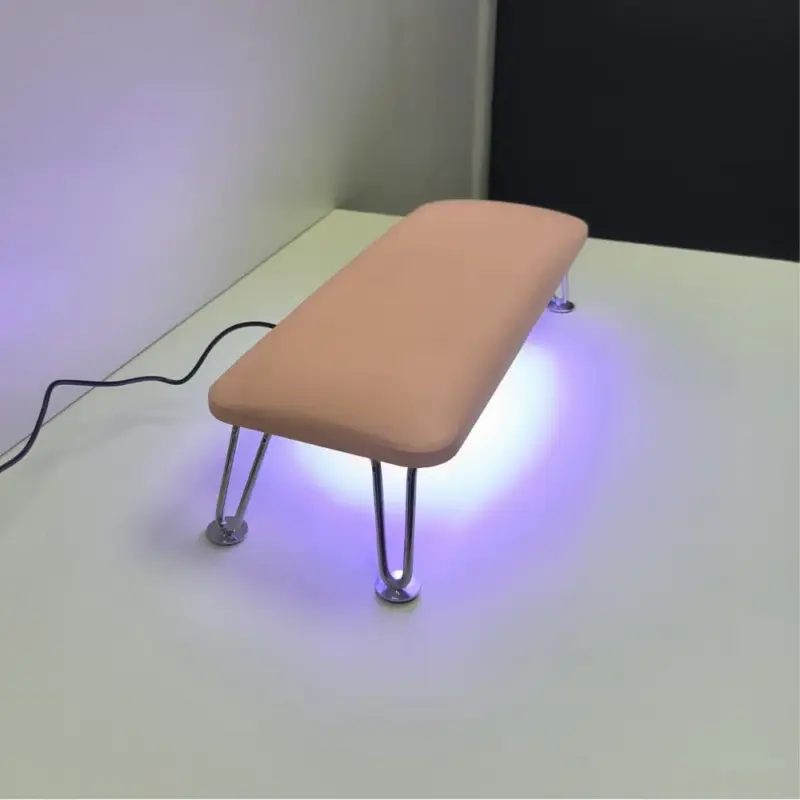 Reposa manos con lampara UV