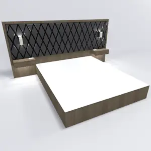 Cama con Respaldo