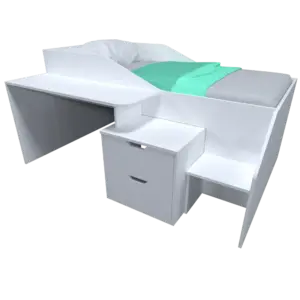Cama Con Escritorio