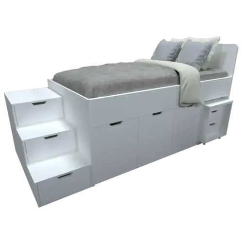 Cama Con Cajones