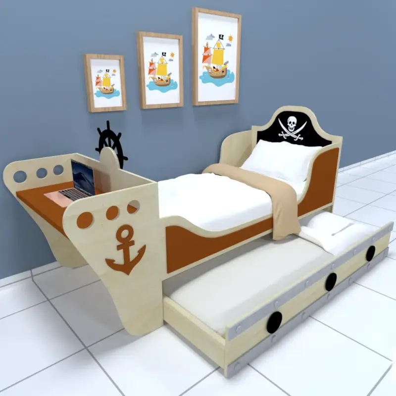 Cama Nido Pirata — vista 3