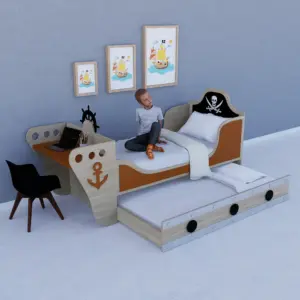 Cama Nido Pirata — vista 2