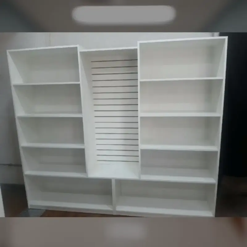 Estante para Negocio con Panel Ranurado