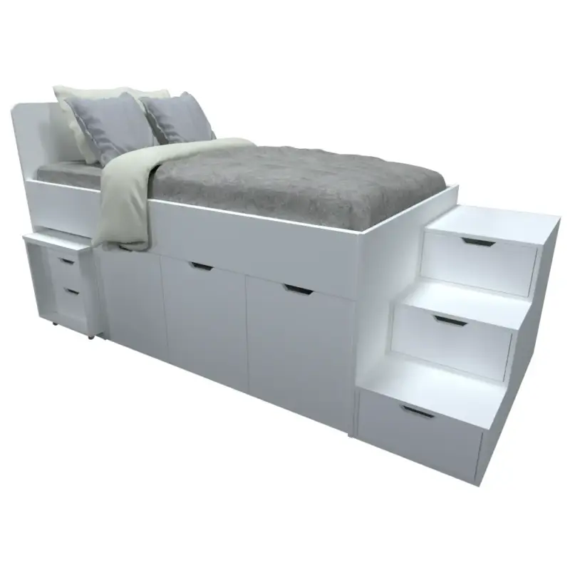 Cama Con Cajones