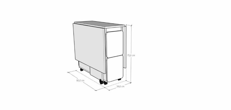 Mesa Plegable — vista 5
