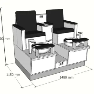 medidas-11.webp Mueble Pedicure doble — vista 3