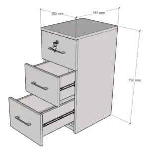 Cajonera75x35x44