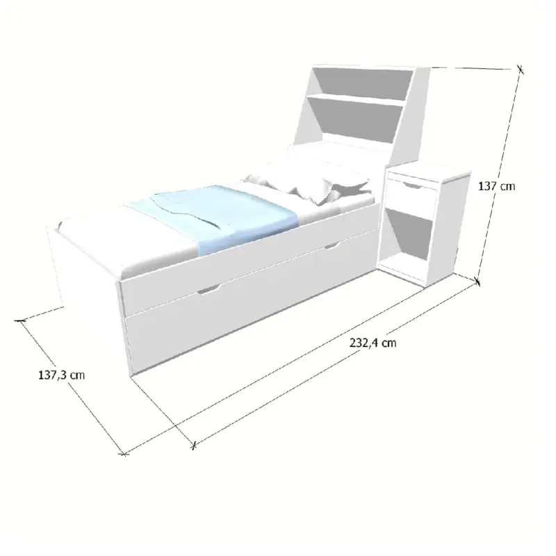 medidas-cama-2.webp Cama Juvenil SHM-CI-115 — vista 3