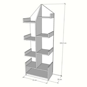 Estante Librero — vista 4