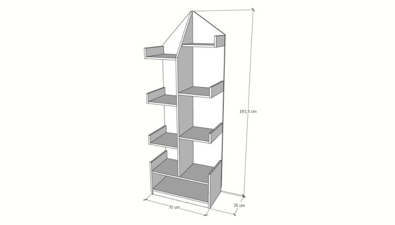 Estante Librero — vista 4