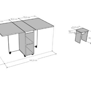Mesa Plegable — vista 6