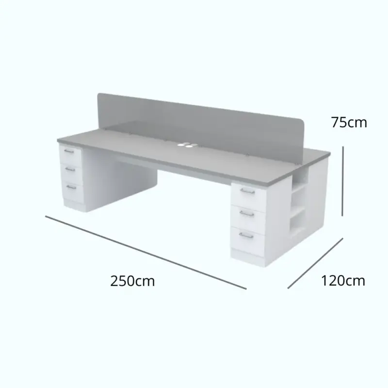 Mesa de Reuniones SHM-MR-208 — vista 4