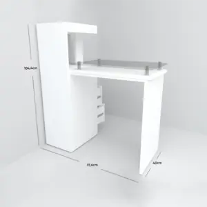 Mesa Manicure Vidrio