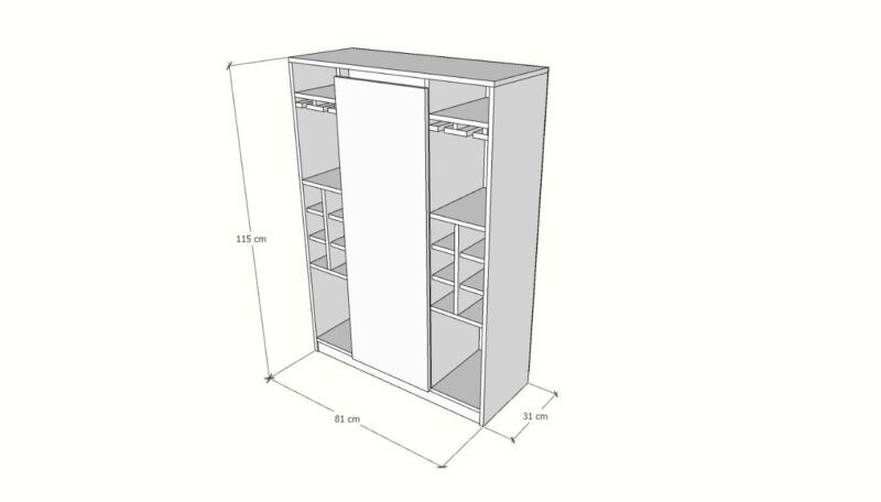 Mueble Mini Bar