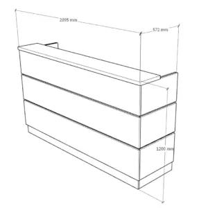 Mueble recepcion