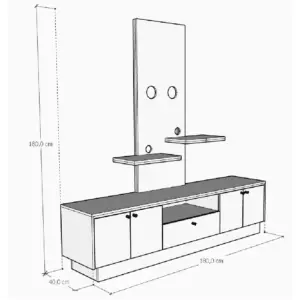 medidas-rack-tvtv.webp Mueble Para Tv — vista 3