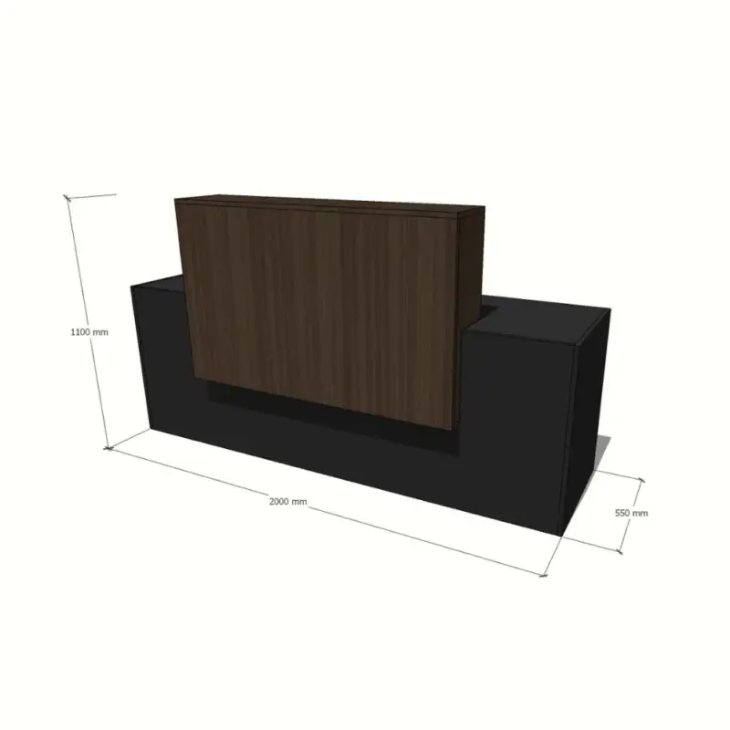 Recepcion con luz led SHM-RC-211 — vista 3