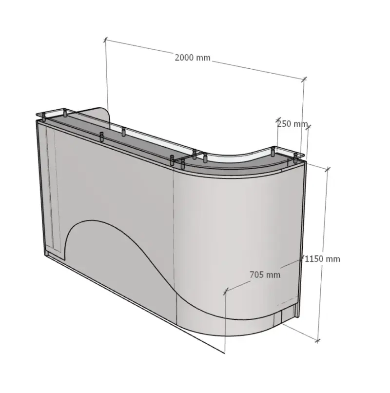 Mueble recepcion