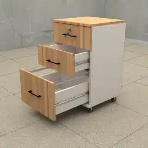 cajonera oficina a medida