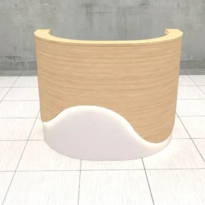 mueble para recepcion de melamina